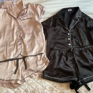 2 pajama sets